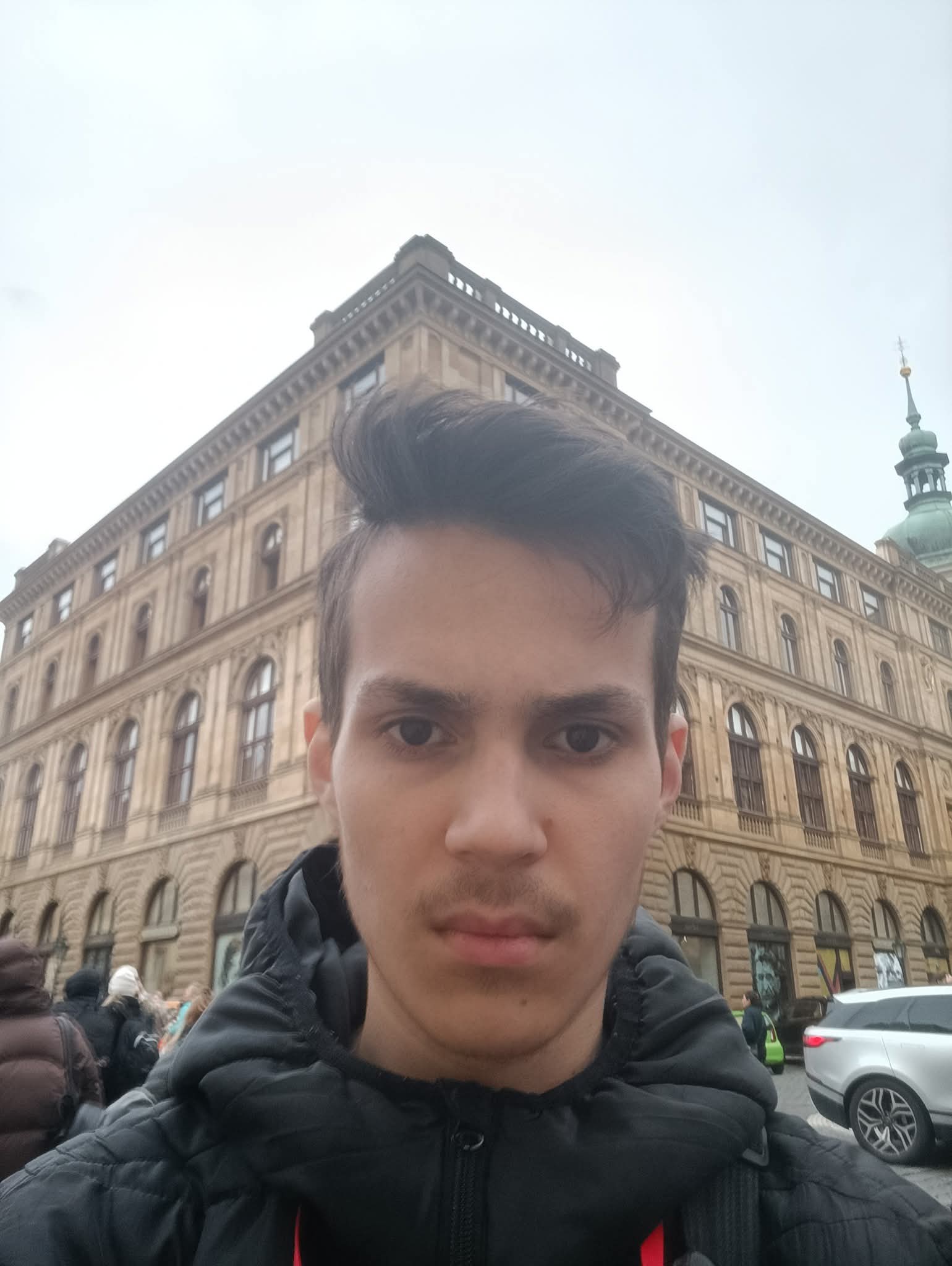 Yaroslav Ostapenko wycieczka do Pragi